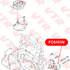 Подушка КПП (без кронштейна) FO5405M