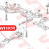 Сайлентблок подушки двигателя VW1802R